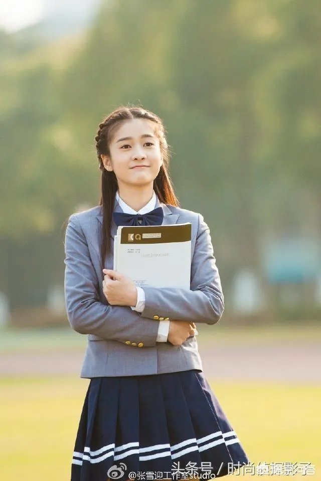 哪个女明星穿校服最好看？