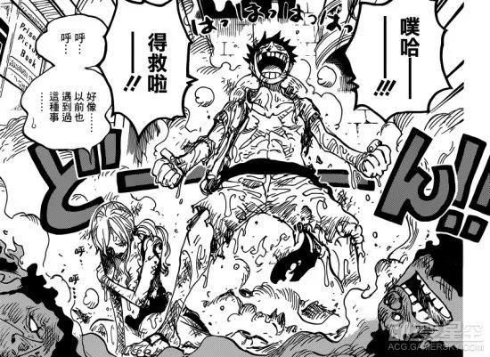 《海贼王》漫画852话:路飞过关斩将大闹蛋糕城