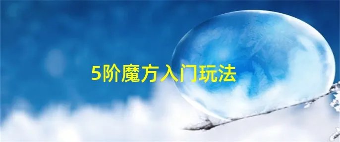 5阶魔方入门玩法