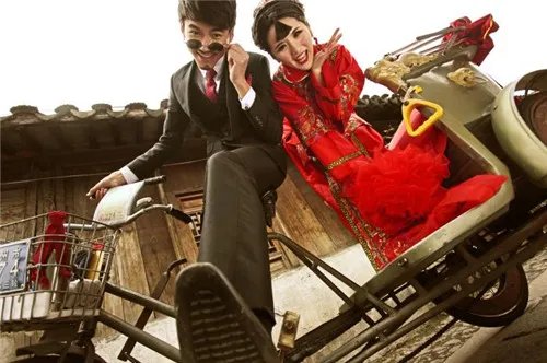 中国新娘婚纱照欣赏 2017中国新娘发型盘点