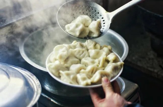 立冬吃水饺图片