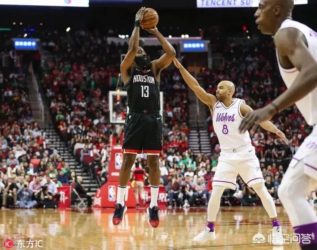 火箭胜森林狼比赛，看台出现两位神秘来宾，甚至能进场与哈登合影，他们是什么来历？