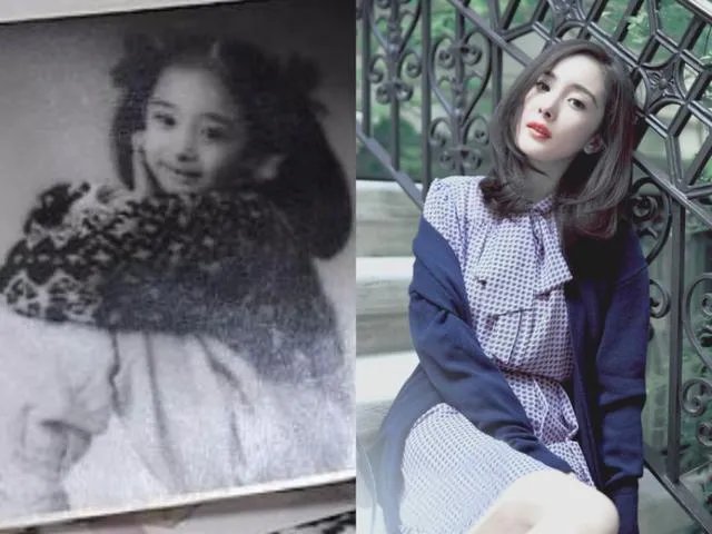 明星的童年照谁最可爱?