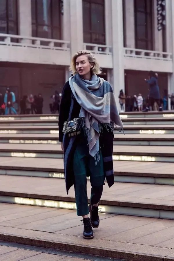 围巾的各种围法